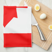 Linge De Cuisine Drapeau du Canada (Quart Plié)