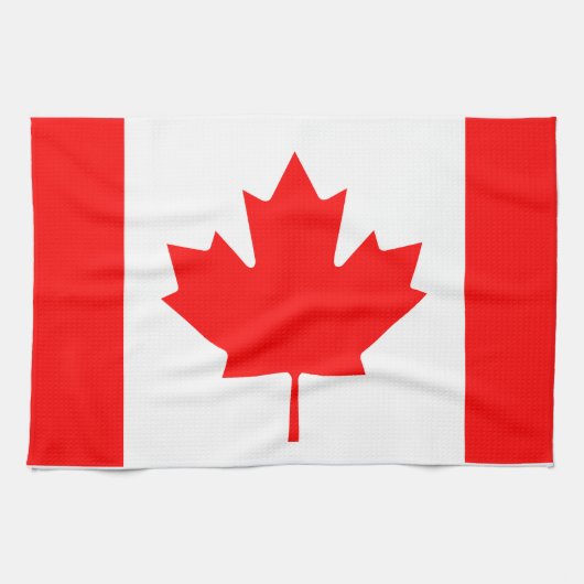 Linge De Cuisine Drapeau du Canada (Horizontal)