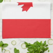 Linge De Cuisine Drapeau du Canada (Plié)