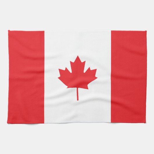 Linge De Cuisine Drapeau du Canada (Horizontal)
