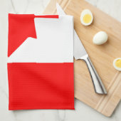 Linge De Cuisine Drapeau du Canada (Quart Plié)