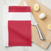 Linge De Cuisine Drapeau du Danemark (Quart Plié)