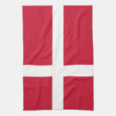 Linge De Cuisine Drapeau du Danemark (Vertical)