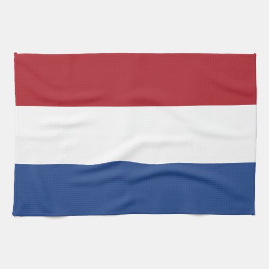 Linge De Cuisine Drapeau du de Pays-Bas (Horizontal)