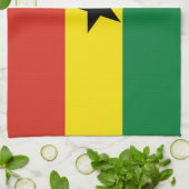 Linge De Cuisine Drapeau du Ghana (Plié)
