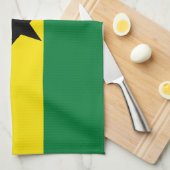 Linge De Cuisine Drapeau du Ghana (Quart Plié)