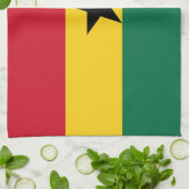 Linge De Cuisine Drapeau du Ghana (Plié)