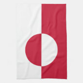 Linge De Cuisine Drapeau du Groenland (Vertical)