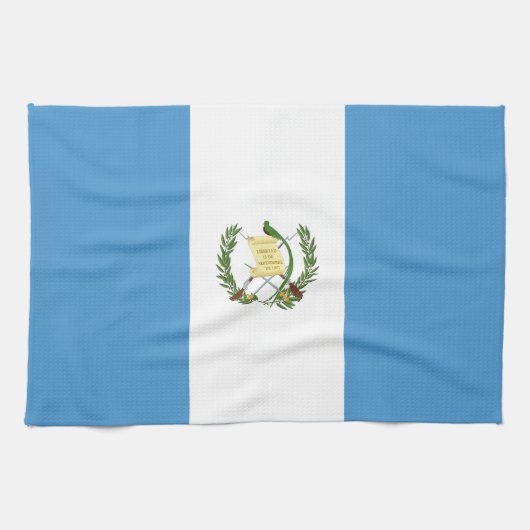 Linge De Cuisine Drapeau du Guatemala (Horizontal)