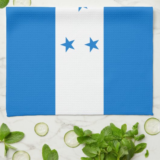 Linge De Cuisine Drapeau du Honduras (Plié)