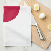 Linge De Cuisine Drapeau du Japon (Quart Plié)