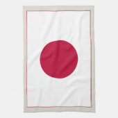 Linge De Cuisine Drapeau du Japon : Hinomaru, Nisshōki, Red Rising  (Vertical)