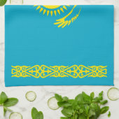 Linge De Cuisine Drapeau du Kazakhstan (Plié)