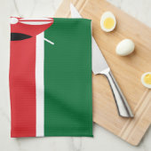Linge De Cuisine Drapeau du Kenya (Quart Plié)