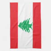 Linge De Cuisine Drapeau du Liban (Vertical)