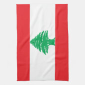 Linge De Cuisine Drapeau du Liban (Vertical)