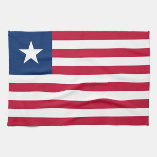 Linge De Cuisine Drapeau du Liberia