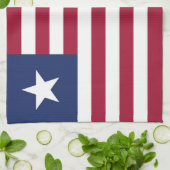 Linge De Cuisine Drapeau du Libéria (Plié)