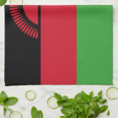 Linge De Cuisine Drapeau du Malawi (Plié)