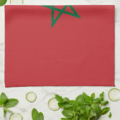 Linge De Cuisine Drapeau du Maroc (Plié)