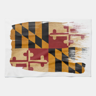 Linge De Cuisine Drapeau du Maryland