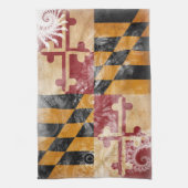 Linge De Cuisine Drapeau du Maryland (Vertical)