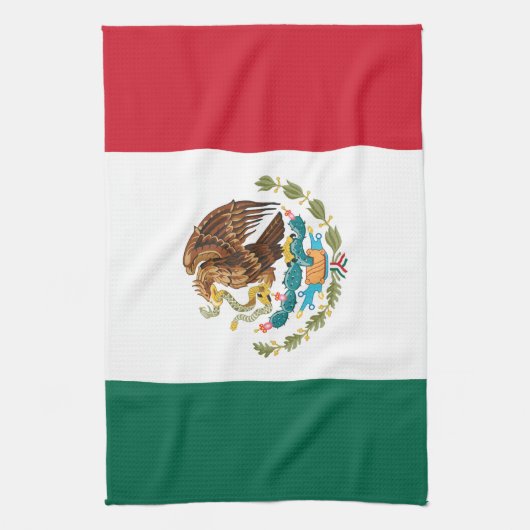 Linge De Cuisine Drapeau du Mexique (Vertical)