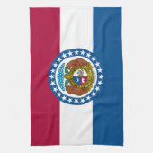 Linge De Cuisine Drapeau du Missouri (Vertical)