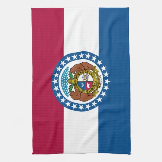 Linge De Cuisine Drapeau du Missouri (Vertical)