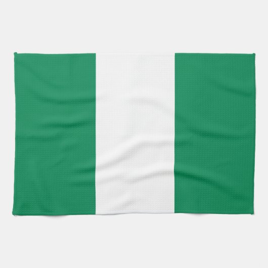 Linge De Cuisine Drapeau du Nigéria (Horizontal)