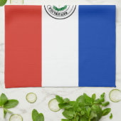 Linge De Cuisine Drapeau du Paraguay (Plié)