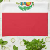Linge De Cuisine Drapeau du Pérou (Plié)