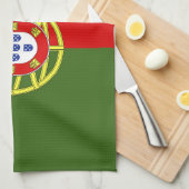 Linge De Cuisine Drapeau du Portugal (Quart Plié)