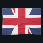 Linge De Cuisine Drapeau du Royaume-Uni<br><div class="desc">Le drapeau national du Royaume-Uni est l'Union Jack, également connu sous le nom de drapeau de l'Union. Le drapeau se compose de la croix rouge de Saint George (patron de l'Angleterre), bordée de blanc, superposée à la croix de Saint Patrick (patron de l'Irlande), qui sont superposées au Saltire de Saint...</div>