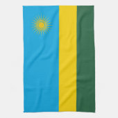 Linge De Cuisine Drapeau du Rwanda (Vertical)