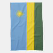 Linge De Cuisine Drapeau du Rwanda (Vertical)