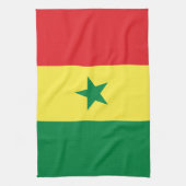 Linge De Cuisine Drapeau du Sénégal (Vertical)