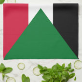 Linge De Cuisine Drapeau du Soudan (Plié)
