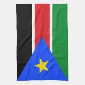 Linge De Cuisine Drapeau du Soudan du Sud (Vertical)