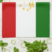 Linge De Cuisine Drapeau du Tadjikistan (Plié)