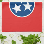 Linge De Cuisine Drapeau du Tennessee (Plié)