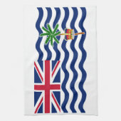 Linge De Cuisine Drapeau du Territoire britannique de l'océan Indie (Vertical)