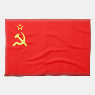 Linge De Cuisine Drapeau d'Union Soviétique