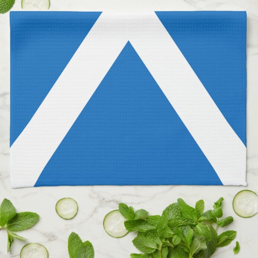 Linge De Cuisine Drapeau écossais Saltire (Plié)