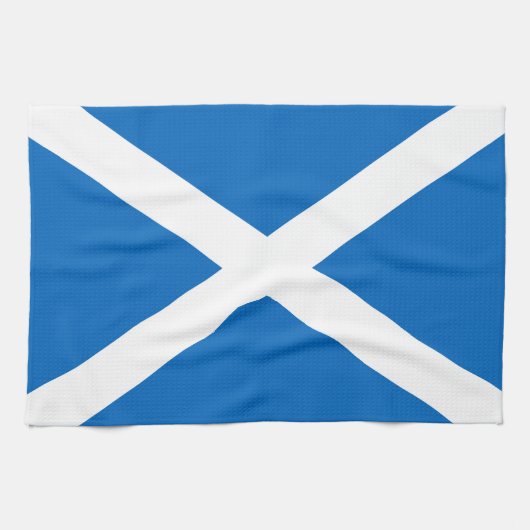 Linge De Cuisine Drapeau écossais Saltire (Horizontal)