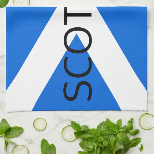 Linge De Cuisine Drapeau écossais Scotland ktt (Plié)