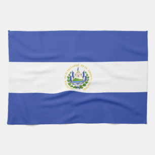 Linge De Cuisine Drapeau El Salvador