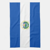 Linge De Cuisine Drapeau El Salvador (Vertical)