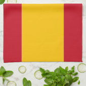 Linge De Cuisine Drapeau espagnol (Plié)