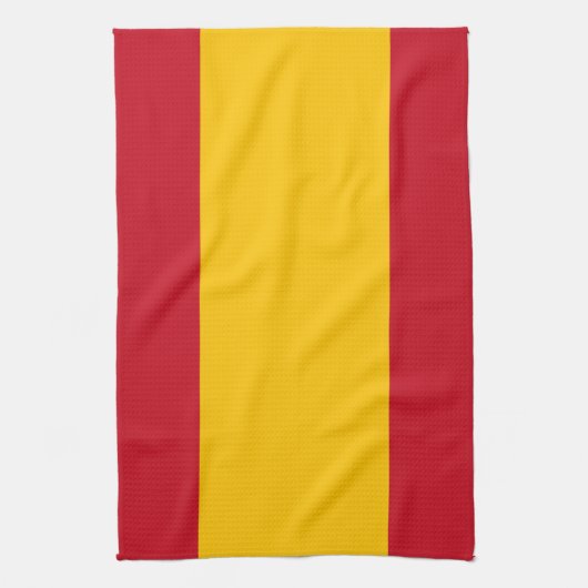 Linge De Cuisine Drapeau espagnol (Vertical)